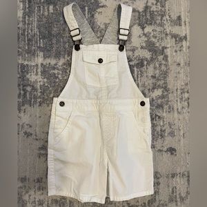 Zara white overall for boy